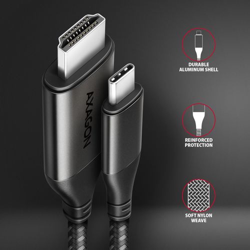 AXAGON | Active converter | USB-C to HDMI | 1.8 m na Arena.pl