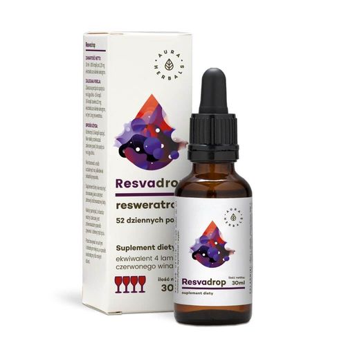 Aura Herbals Resvadrop Resweratrol 30 ml w kroplach na Arena.pl