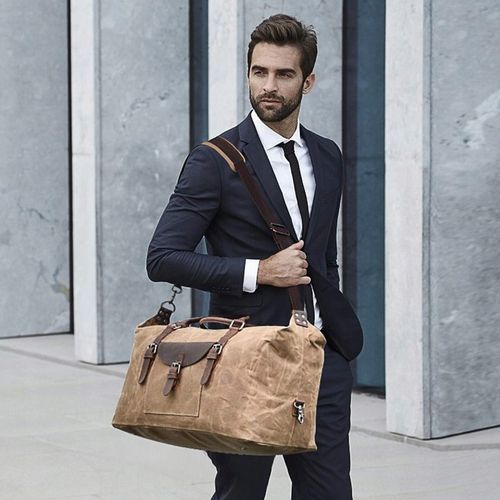 Duża pojemna torba podróżna paskiem na ramię Turystyczna Pojemna 54x27x32cm na Arena.pl