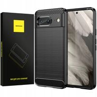 ETUI PANCERNE DO GOOGLE PIXEL 8 SPACECASE CARBON OCHRONNE + SZKŁO POF