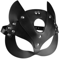 Maska Bdsm Kocicy Skórzana Maska Kota