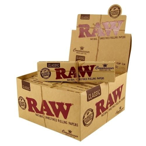 box - 24 x bibułka raw connoisseur ks slim + tips na Arena.pl