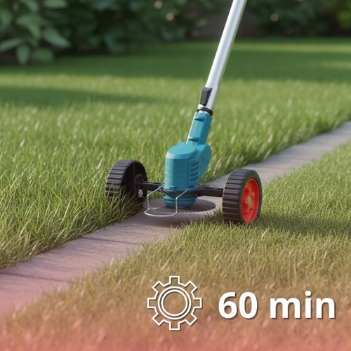 PODKASZARKA AKUMULATOROWA ELEKTRYCZNA MOCNA KOSA DO TRAWNIKA ZESTAW 2X na Arena.pl
