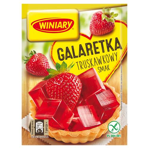 Winiary Galaretka truskawkowy smak 71 g na Arena.pl