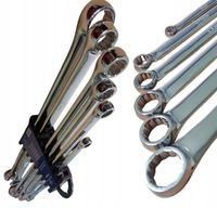 KLUCZE OCZKOWE DŁUGIE PROSTE DO NAPINACZY 8-24 MM 6EL