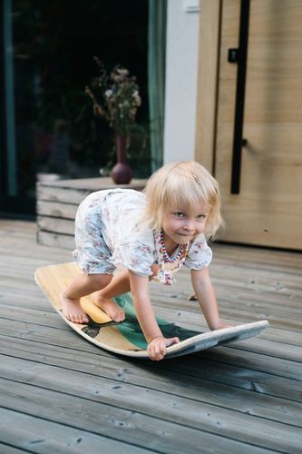 Switch Deska do balansowania z filcem dla dzieci 85cm bujak bezpieczna na Arena.pl