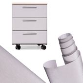 Folia Okleina Rolka Aluminium Imitująca Stal Metalic Szczotkowana Srebrna