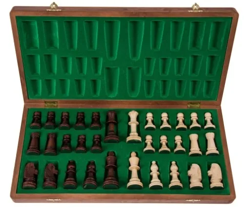 OUTLET Szachy drewniane Turniejowe nr 5 Mahoń Lux na Arena.pl