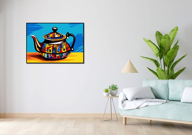 Plakat 100x70cm Może Herbatki? zdjęcie 4