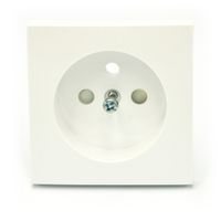 Efapel Logus90 element centralny do gniazda z uziemieniem lodowy 90652 TGE