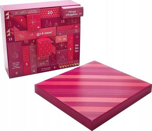 Kalendarz Adwentowy Isana Kosmetyki Ampułki Smakołyki Relaks Selfcare 2025 na Arena.pl