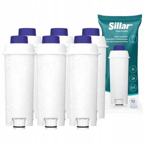 Sillar wkład filtr do ekspresu Delonghi Primadonna 6 sztuk - zamiennik na Arena.pl