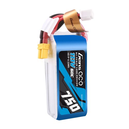Akumulator Gens Ace 750mAH 11.1V 60C 3S1P Lipo z konektorem XT30 na Arena.pl