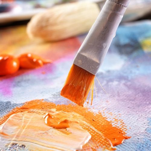 ZESTAW DO MALOWANIA FARBY AKRYLOWE 24X59ml +12 PĘDZLI DUŻY ARTYSTYCZNY 36EL na Arena.pl