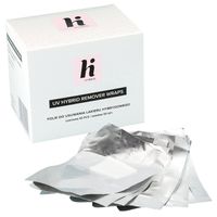 HI HYBRID Folia z wacikiem do usuwania hybryd żelu 50 sztuk