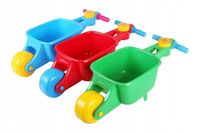 Taczka ogrodowa Technok plastikowa do piasku i śniegu 3 lata +