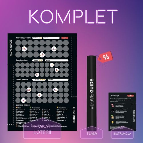 #LOVE GUIDE zdrapka dla par na Arena.pl