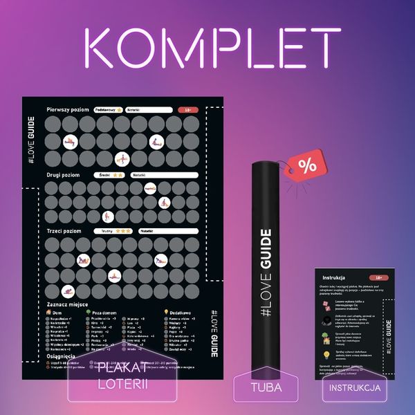 #LOVE GUIDE zdrapka dla par zdjęcie 5