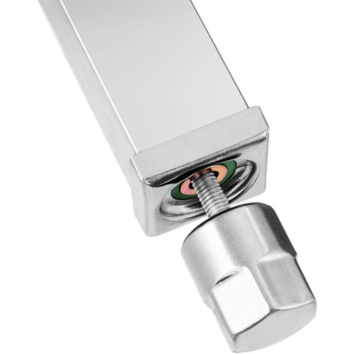 Stół blat roboczy narożny z rantem stalowy nierdzewny z półką 90x90x70cm na Arena.pl