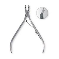 Top Choice cążki do wycinania skórek ostrze 5mm, jedno sprężynowe, INOX