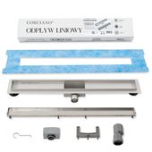 Odpływ liniowy 2w1 80 cm niski