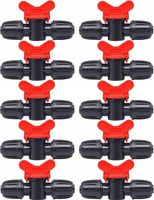 Zawory regulacyjne do taśmy nawadniającej 1/2" – 10 sztuk