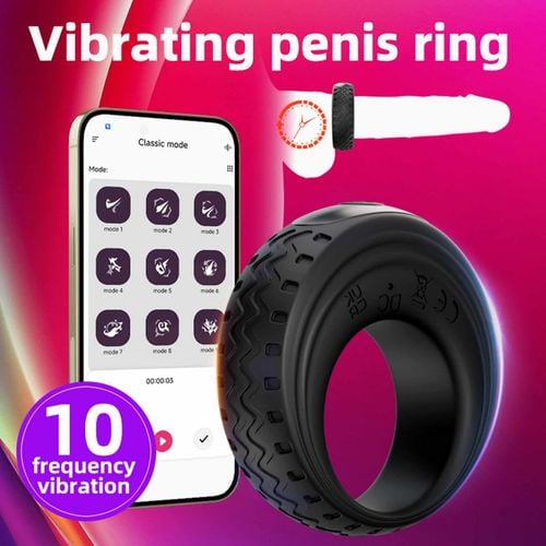 App-Controlled Vibrating Cock Ring na Arena.pl