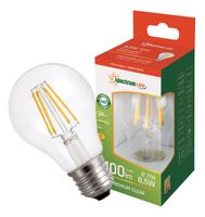 Żarówka LED E27 8,5W GLS COG barwa ciepła przezroczysta WOJ14595 SPECTRUM LED