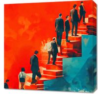 Obraz 60x60cm Metafory Sukcesu