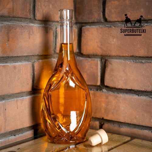 BUTELKA ICONA 500 ML NA NALEWKI SOK Z KORKIEM na Arena.pl