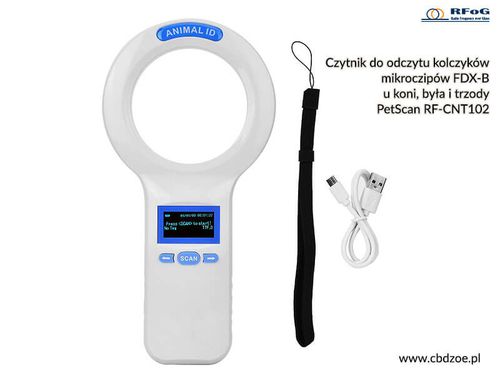 Czytnik mikrochipów PetScan RF-CNT102 FDX-B na Arena.pl
