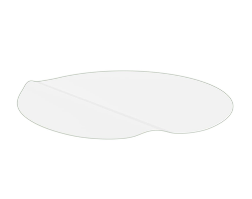 Przezroczysta Okrągła Mata Ochronna na Stół Biurko Blat 120 cm, 2 mm – Podk na Arena.pl