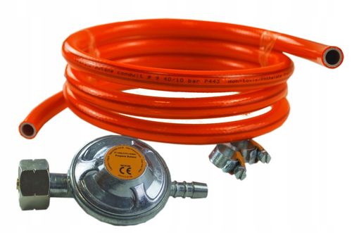 PALNIK GAZOWY TABORET ŻELIWNY KUCHENKA 9,8kW ZESTAW WĄŻ REDUKTOR na Arena.pl