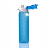 CASNO Butelka Tritanowa Bidon Sportowy Na Wodę 750 ml Z Ustnikiem