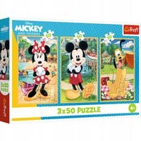 puzzle 3x50 myszki na wakacjach 34881