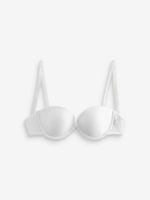 Next Biustonosz bez ramiączek z przezroczystymi plecami 75D