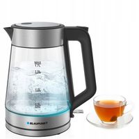 BLAUPUNKT CZAJNIK ELEKTRYCZNY SZKLANY IDEALNY do DOMU PRACY BIURA EKG401