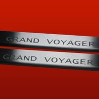 Listwa progowa CHRYSLER GRAND VOYAGER MK5 Stal nierdzewna 304 mat 2szt