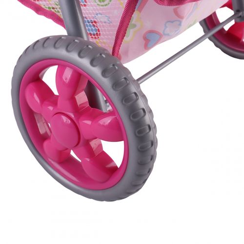 WOOPIE ROYAL Spacerówka Wózek dla Lalek Serca Kolorowe na Arena.pl