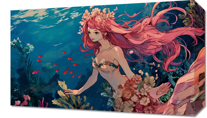 Obraz 50x30cm Nimfa Oceanu zdjęcie 1