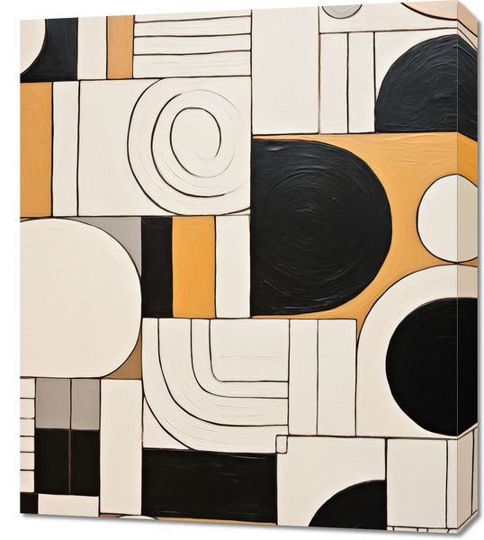 Obraz 60x70cm Kolaż Kontrastów zdjęcie 1