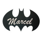 Lampka nocna Batman z imieniem personalizowana