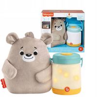 Fisher Price Uspokajacz Latarenka Miś Ze Świetlikami GRR00