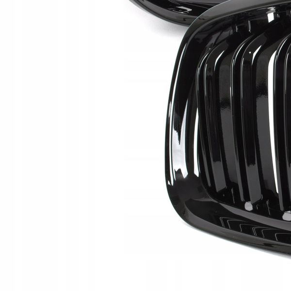 Nerki grill atrapa Czarny połysk do BMW E90 E91lifting 2008-2013 zdjęcie 8