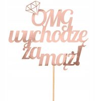 Topper Do Tortu Ozdoba Dekoracja Wieczór Panieński