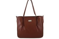 Shopperka damska skórzana Barberinis - Brązowa