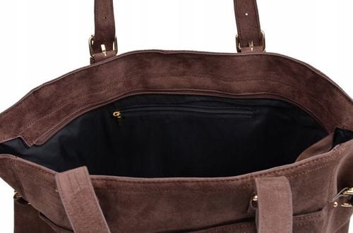 Lulu Castagnette torebka klasyczna na ramię czekolada na Arena.pl