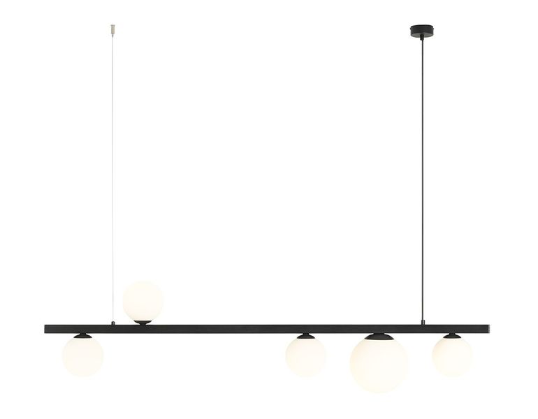 LAMPA WISZĄCA GARDA 5 BLACK zdjęcie 1