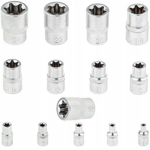 ZESTAW NASADEK TORX WEWNETRZNY E4 E24 14SZT TORXY na Arena.pl