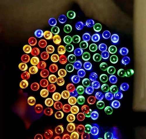 LAMPKI CHOINKOWE 1000 LED FLASH ZEWNĘTRZNE WEWNĘTRZNE ŚWIĄTECZNE MULTIKOLOR na Arena.pl